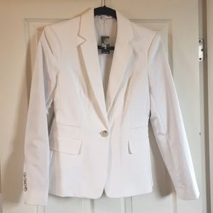 White Express blazer